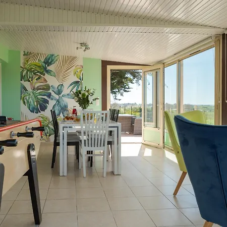 Vue Mt-st-michel, élégance, Calme Et Baby-foot Bonzini Сasa de vacaciones *